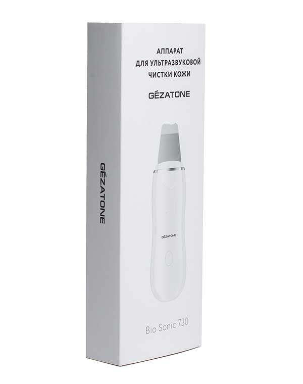 Аппарат для ультразвуковой чистки лица, фонофореза, микромассажа Bio Sonic 730, Gezatone 3