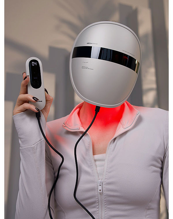 Тканевая маска для светотерапии лица Photon Age Firming, 5 х 30 мл Gezatone 7