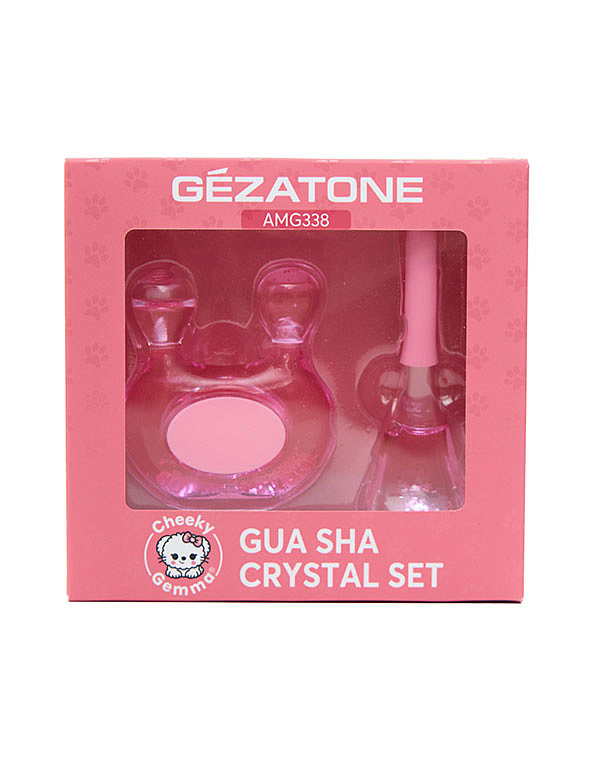 Массажеры Гуаша крио, набор "Gua Sha Crystal Set AMG338" CHEEKY GEMMY Gezatone 16