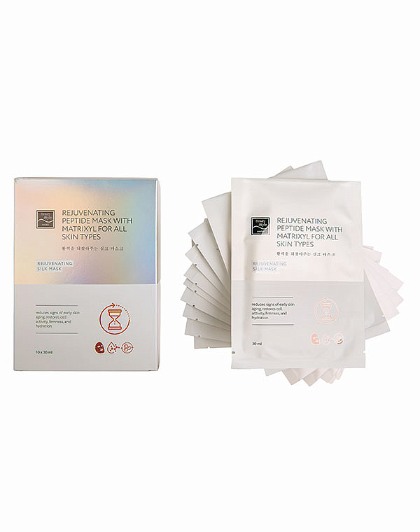 Шелковая омолаживающая пептидная маска с комплексом Ювинити и матриксилом «Омоложение», Beauty Style, 10 шт х 30 мл 4