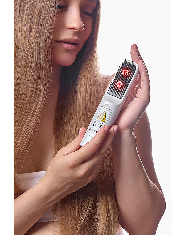Прибор для массажа кожи головы Laser Hair HS586, Gezatone 12