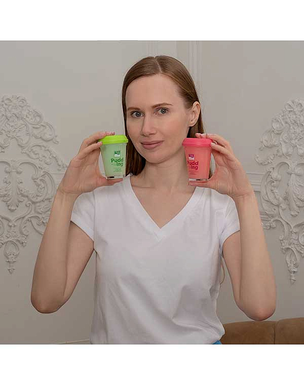 Ночная маска для лица с клубникой и АНА кислотами "Сияние и регенерация", Beauty Style, 100 гр  10