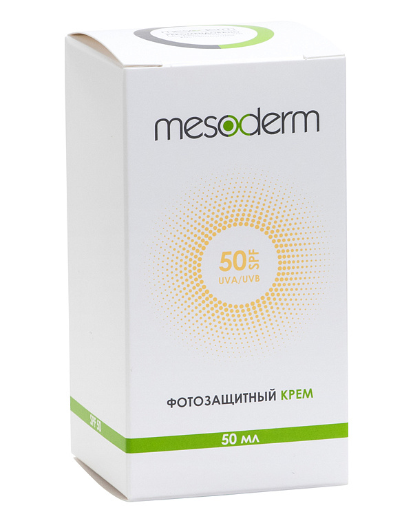 Фотозащитный крем MESODERM SPF50, 50 мл 3