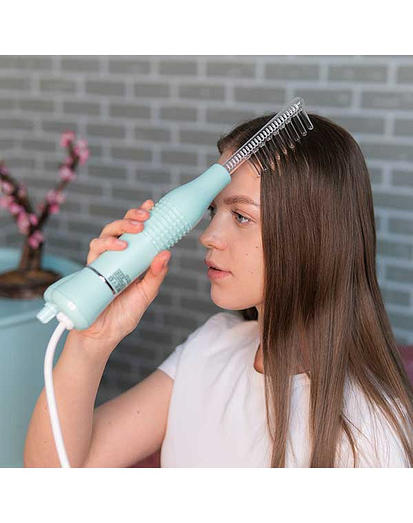 Аппарат дарсонваль с 5 насадками для ухода за волосами BP-7000 (Biolift4 203), бирюзовый, Gezatone 3