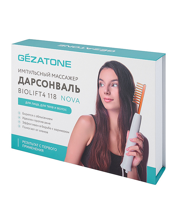 Дарсонваль для волос и лица с 4мя насадками Biolift4 118 Nova 9