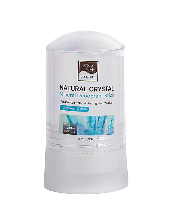 Дезодорант кристалл натуральный без запаха для женщин и мужчин, 60 г Beauty Style 2