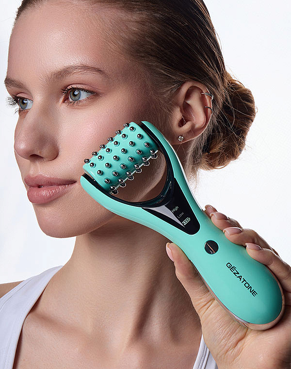 Микротоковый роликовый массажер для лица Biolift m921, Gezatone 12