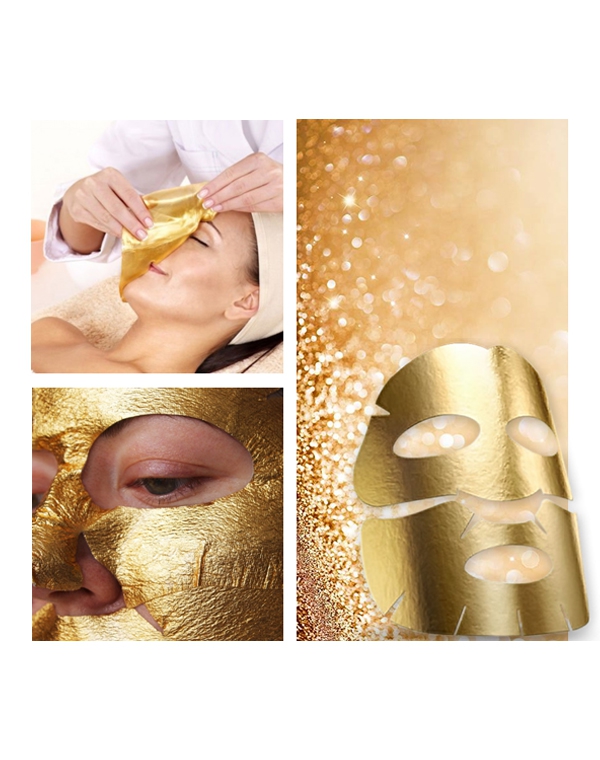 Альгинатная золотая трехкомпонентная маска для лица, набор 10 шт., Beauty Style 7