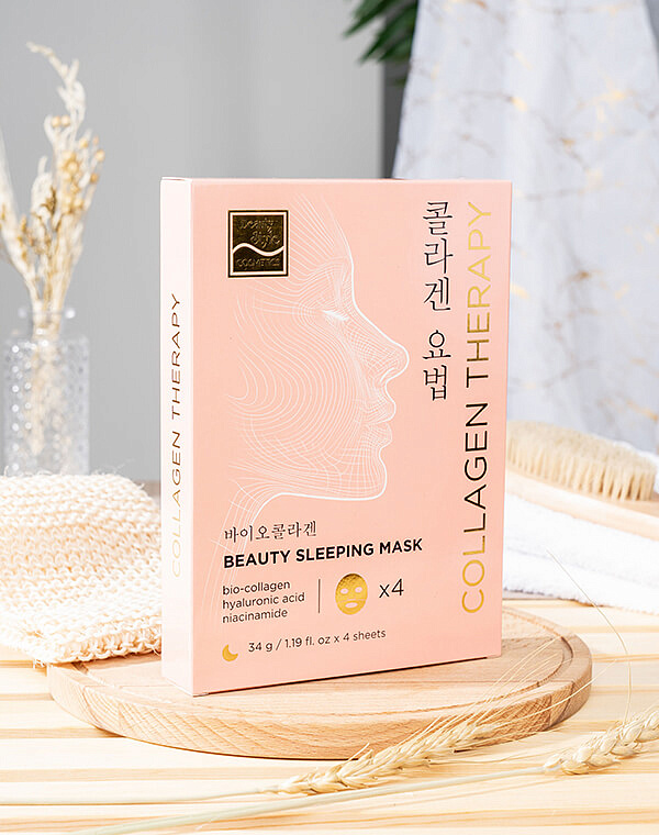 Ночная маска для лица с био-коллагеном BioCollagen Night Glow, Beauty Style 7