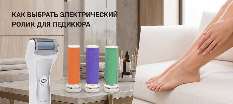 Как выбрать электрический ролик для педикюра