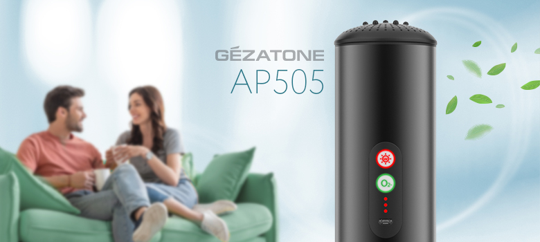 Новинка на сайте! Компактный очиститель воздуха с тремя функциями AP505 от Gezatone