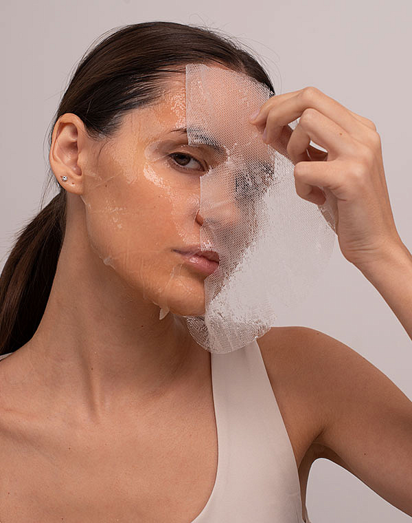 Тканевая себорегулирующая увлажняющая маска с коллагеном «Oil Control Jellyfish Collagen mask», Beauty Style, 40 мл х 5 шт. 5