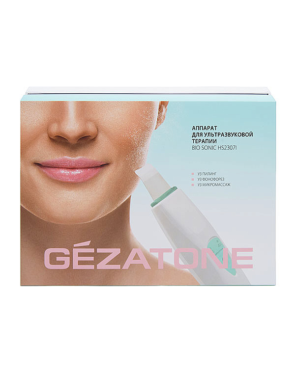 Аппарат для ультразвуковой чистки лица HS2307i, Gezatone 5