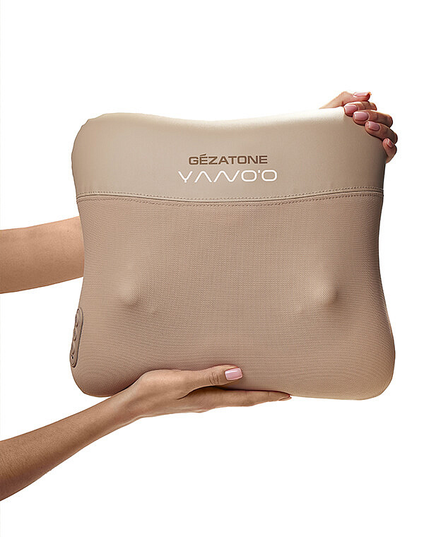 Массажная подушка беспроводная Coffee Cream AMG406, Gezatone 3