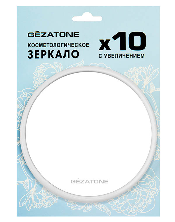 Косметическое зеркало с 10ти-кратным увеличением LM 203, Gezatone 6