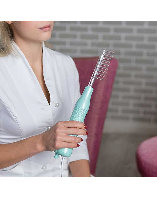 Аппарат дарсонваль с 5 насадками для ухода за волосами BP-7000 (Biolift4 203), бирюзовый, Gezatone 4