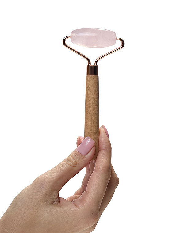 Скребок Гуаша и роллер, набор "Gua Sha Rose Beauty Set AMG341" CHEEKY GEMMY Gezatone 4