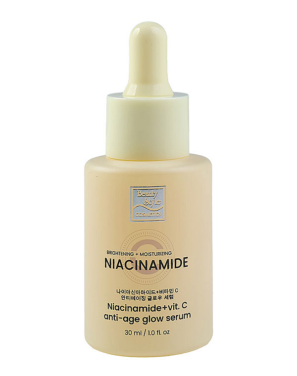 Антивозрастная сыворотка с витамином С и ниацинамидом «Niacinamide + C Anti-Age Glow Serum», Beauty Style, 30 мл 1