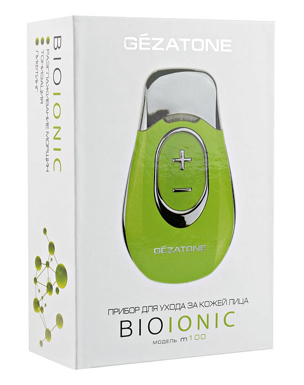Прибор по уходу за кожей (микротоки) m100 Bioionic, Gezatone 2