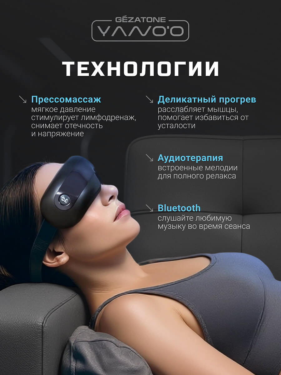 Массажер для глаз ISee411 Gezatone 17