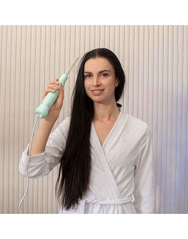 Аппарат дарсонваль с 5 насадками для ухода за волосами BP-7000 (Biolift4 203), бирюзовый, Gezatone 6