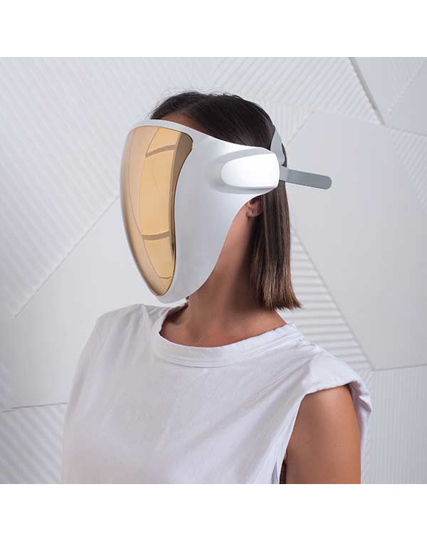 Светодиодная беспроводная LED маска для омоложения кожи лица и шеи m 1040 Gezatone 19