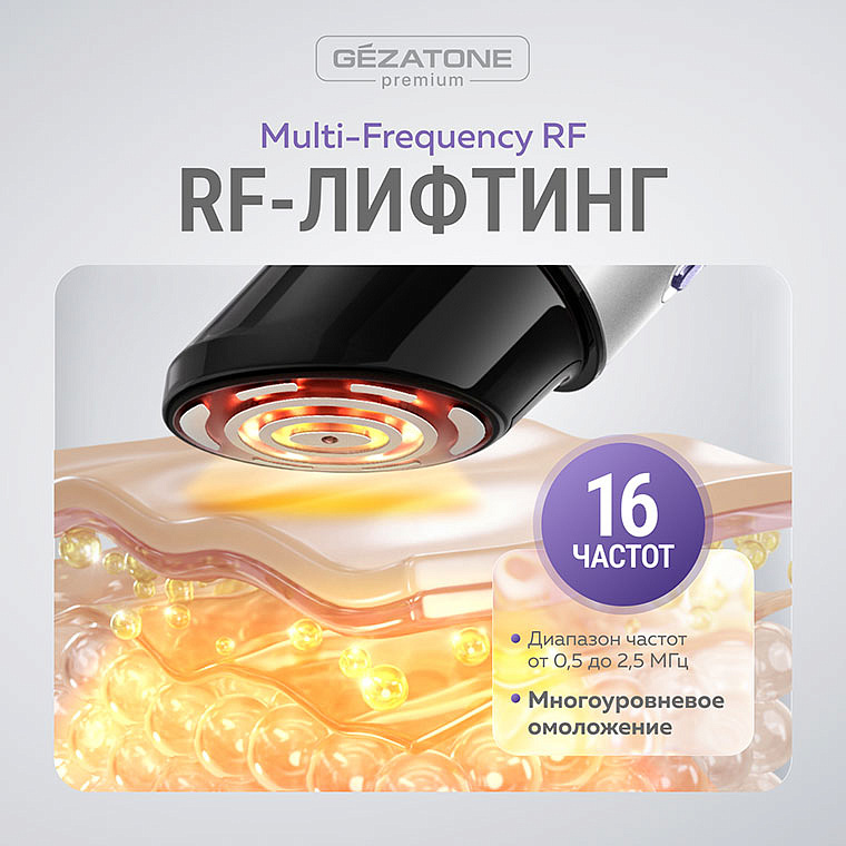 Аппарат для лифтинга лица 11-в-1 Élan m1616 Gezatone 13