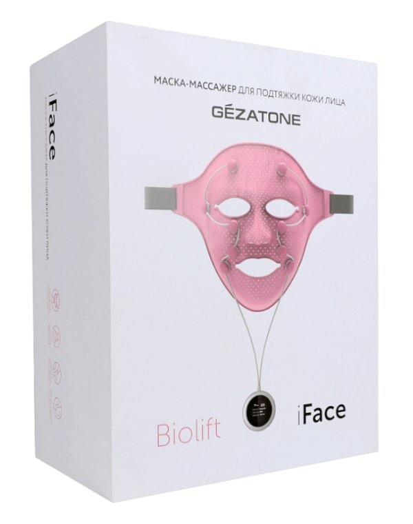 Маска миостимулятор для лица Biolift iFace, Gezatone 7