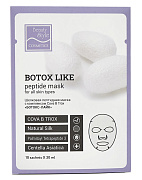 Шелковая пептидная маска от морщин с комплексом Cova b Trox «Ботокс Лайк», Beauty Style, 10 шт х 30 мл