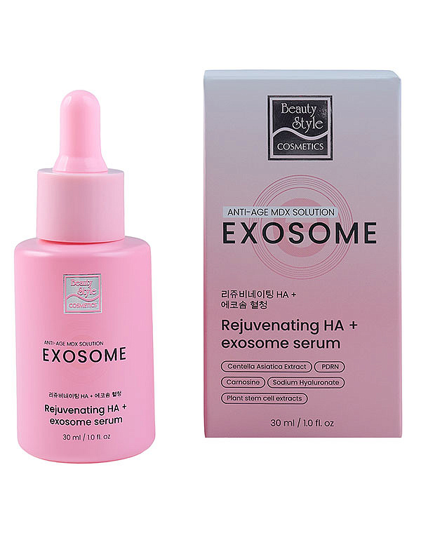 Омолаживающая гиалуроновая лифтинг-сыворотка с экзосомами «Rejuvenating HA + Exosome Serum», Beauty Style, 30 мл 4