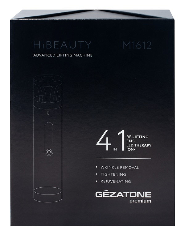 Аппарат RF лифтинг, миостимулятор и светотерапия для лица и тела HiBeauty 3D PRO m1612 Gezatone 3