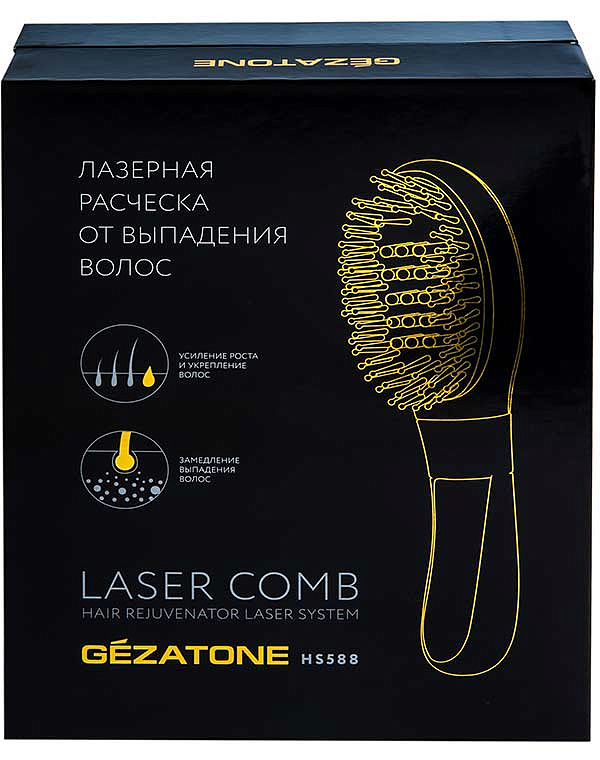 Лазерная расческа массажер от выпадения волос Hair Rejuvenator HS588 Gezatone 6