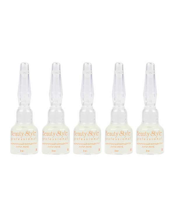 Сыворотка для мезороллера анти-акне "Stop Acne" Beauty Style, 3 мл*5 шт 3