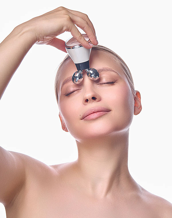 Роликовый массажер миостимулятор для лица Biolift m101, Gezatone 15