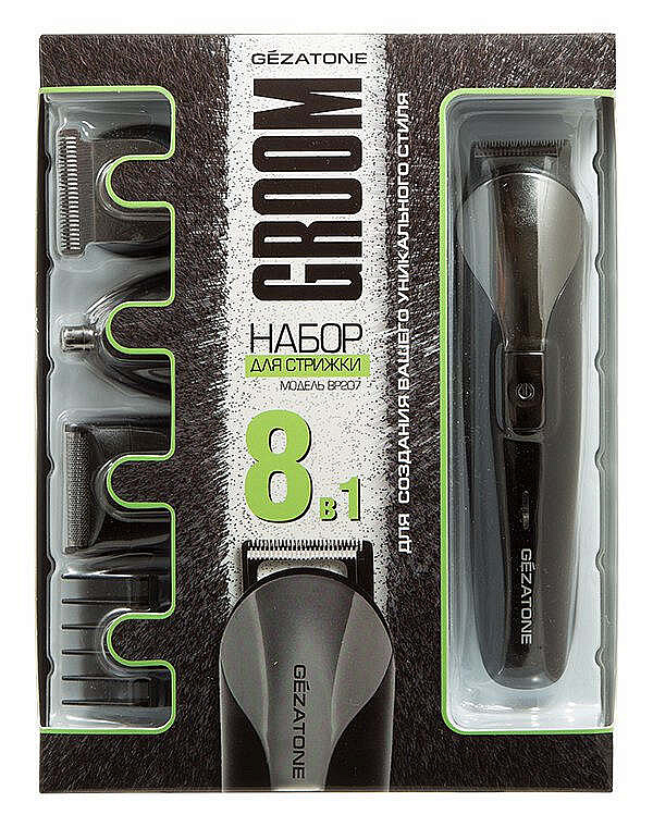 Машинка для стрижки и подравнивания бороды BP 207, Gezatone 3