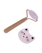 Скребок Гуаша и роллер, набор "Gua Sha Rose Beauty Set AMG341" CHEEKY GEMMY Gezatone