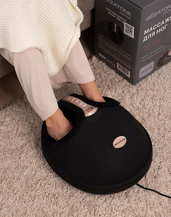 Массажер для ног электрический AMG716, Gezatone 8