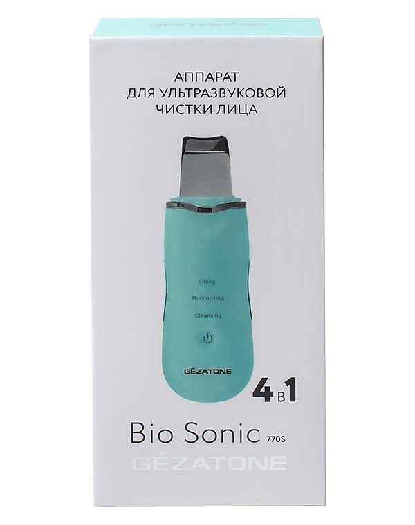 Аппарат для ультразвуковой чистки и лифтинга Bio Sonic 770 S, Gezatone 4