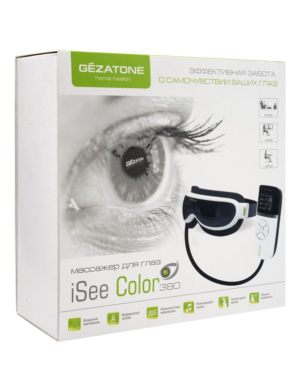 Очки массажеры для глаз iSee 380, Gezatone 4