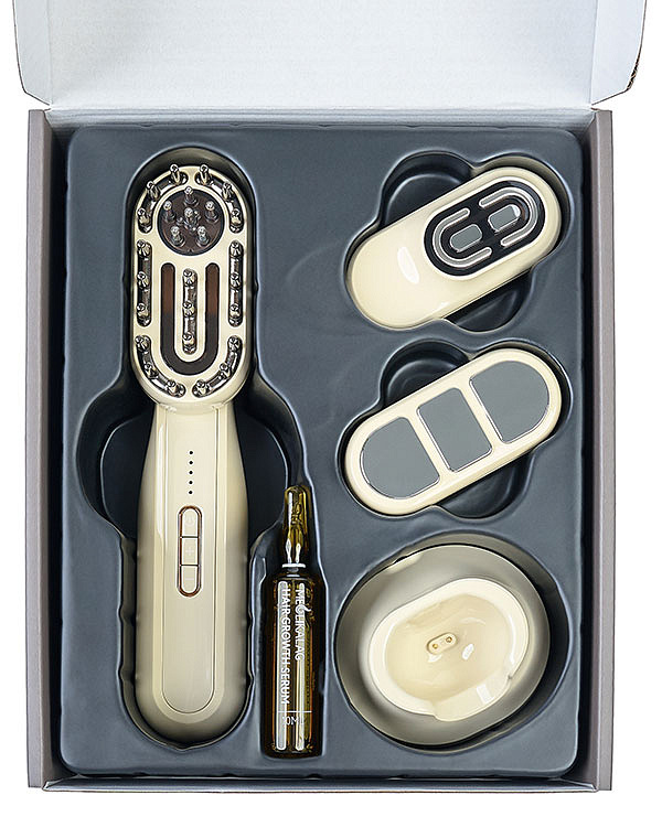 Микротоковый массажер 3 в 1 для лица, тела и роста волос HS590, Gezatone 6