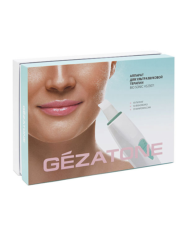 Аппарат для ультразвуковой чистки лица HS2307i, Gezatone 4