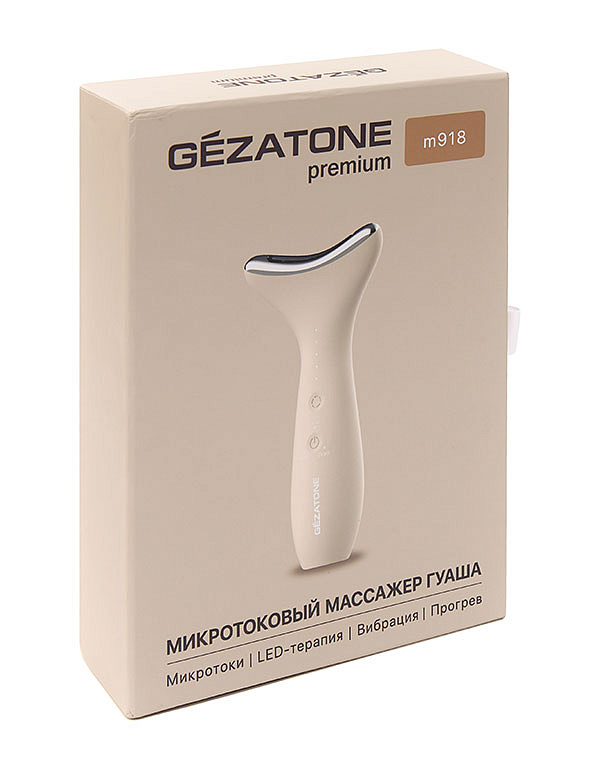 Микротоковый массажер гуаша с LED m918, Gezatone 10
