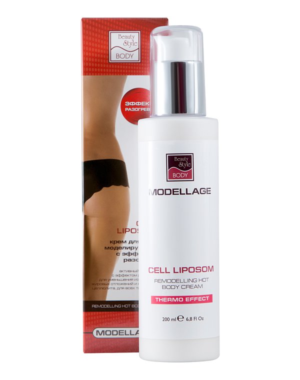 Антицеллюлитный крем «CELL LIPOSOM» Modellage, Beauty Style, 200 мл 2