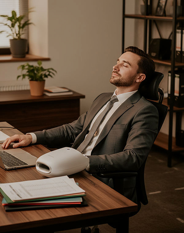 Беспроводной массажер для рук с функцией прогрева и охлаждения AMG409, Gezatone 10