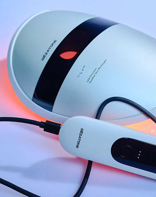 Светодиодная LED маска для лица m1050, Gezatone 7