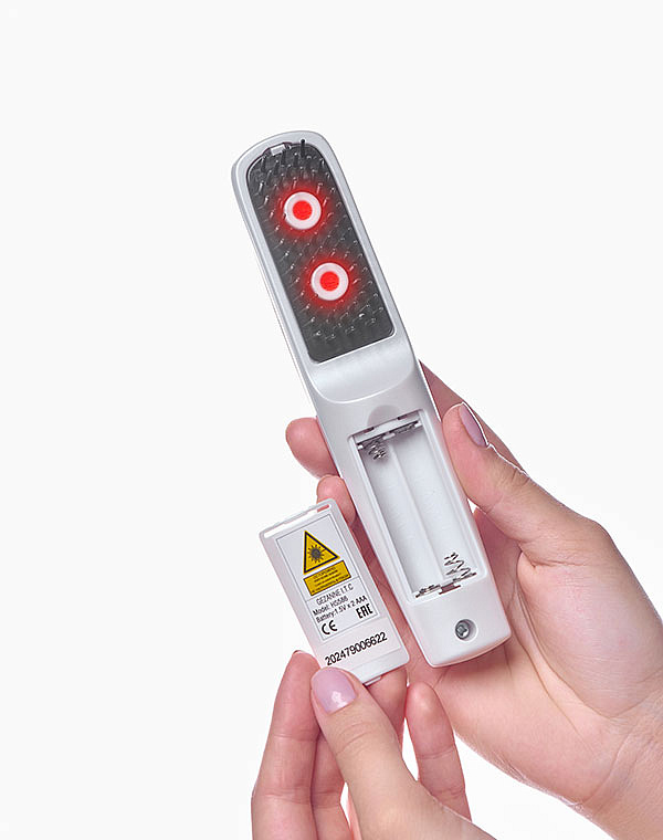 Прибор для массажа кожи головы Laser Hair HS586, Gezatone 15