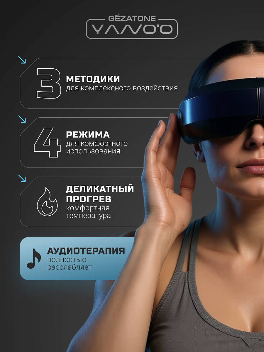 Массажер для глаз ISee411 Gezatone 16