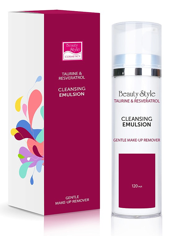 Очищающая эмульсия "Taurine & Resveratrol", Beauty Style, 120 мл 1