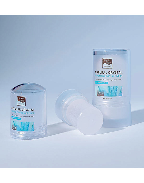 Дезодорант кристалл натуральный без запаха для женщин и мужчин, 120 г Beauty Style 8