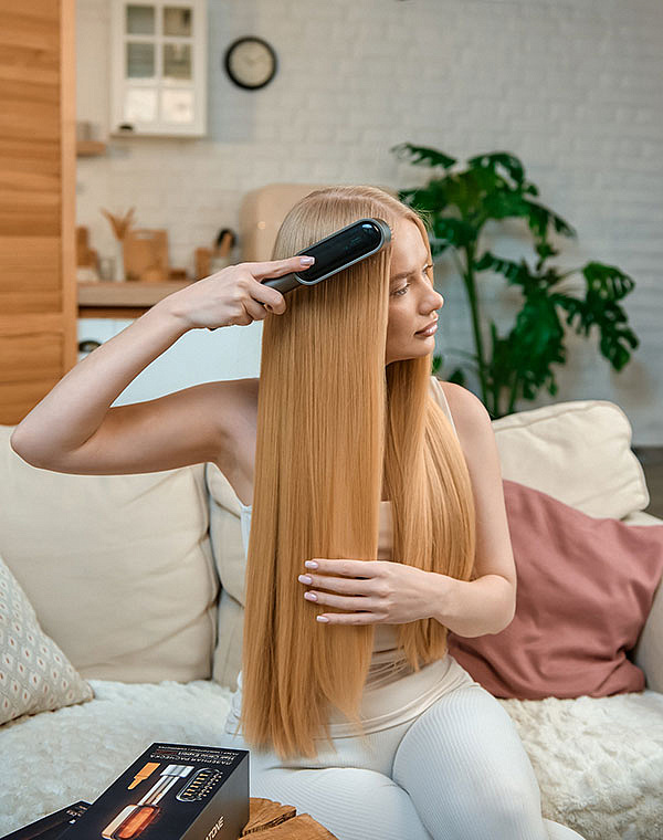 Лазерная расческа от выпадения волос Hair Clinic Expert HS589, Gezatone 6